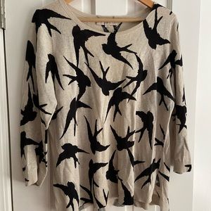 Loft lightweight 3/4 length sweater